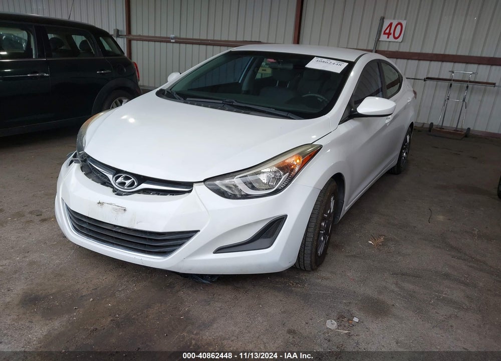 2016 HYUNDAI ELANTRA SE VIN: 5NPDH4AE6GH746512