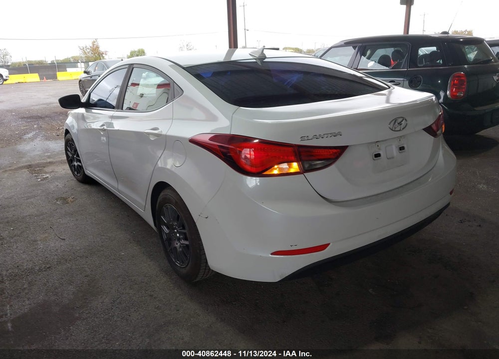 2016 HYUNDAI ELANTRA SE VIN: 5NPDH4AE6GH746512