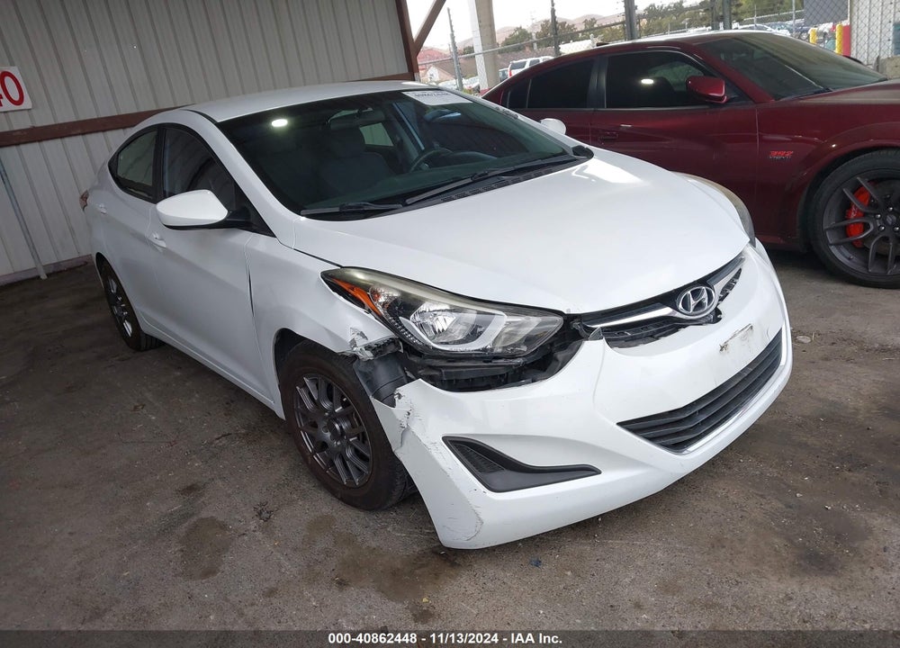 2016 HYUNDAI ELANTRA SE VIN: 5NPDH4AE6GH746512