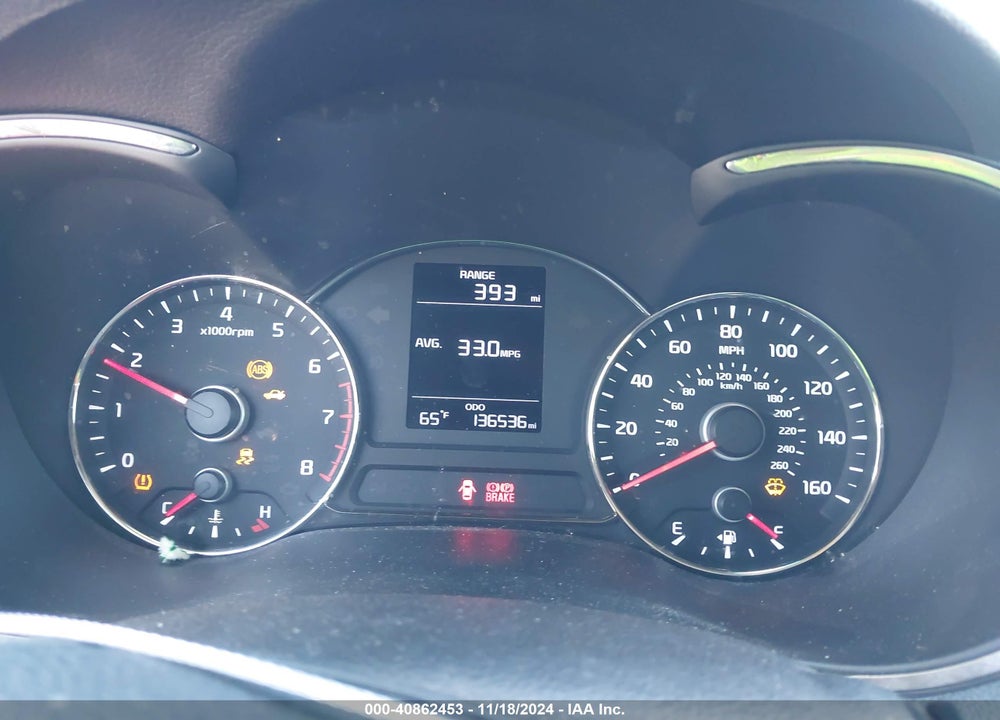 2017 KIA FORTE LX VIN: 3KPFK4A7XHE049491