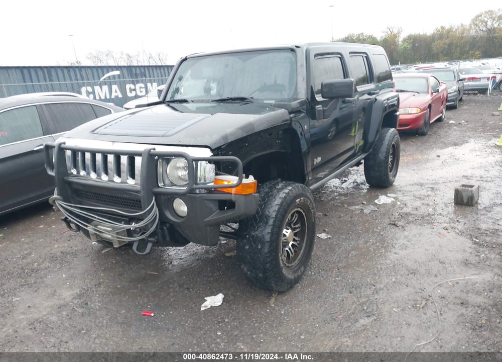 2007 HUMMER H3 SUV VIN: 5GTDN13E878108693