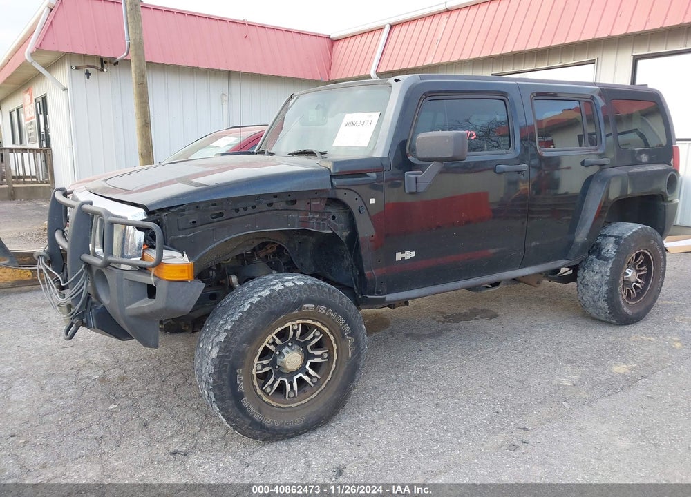 2007 HUMMER H3 SUV VIN: 5GTDN13E878108693