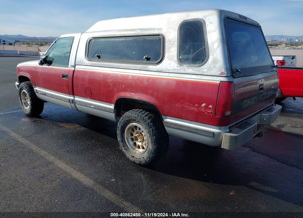 1990 CHEVROLET GMT-400 K1500 VIN: 1GCDK14K0LZ138568