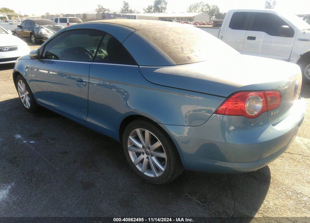 2009 VOLKSWAGEN EOS KOMFORT VIN: WVWBA71F69V006838