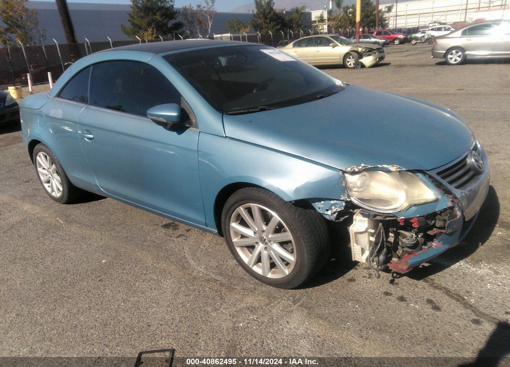 2009 VOLKSWAGEN EOS KOMFORT VIN: WVWBA71F69V006838