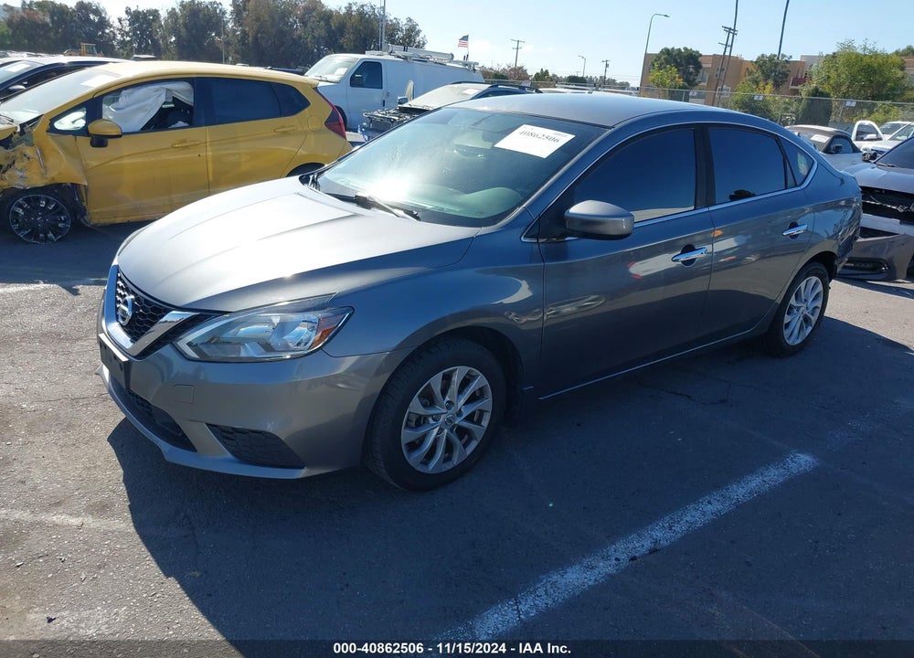 2019 NISSAN SENTRA SV VIN: 3N1AB7AP3KY297439