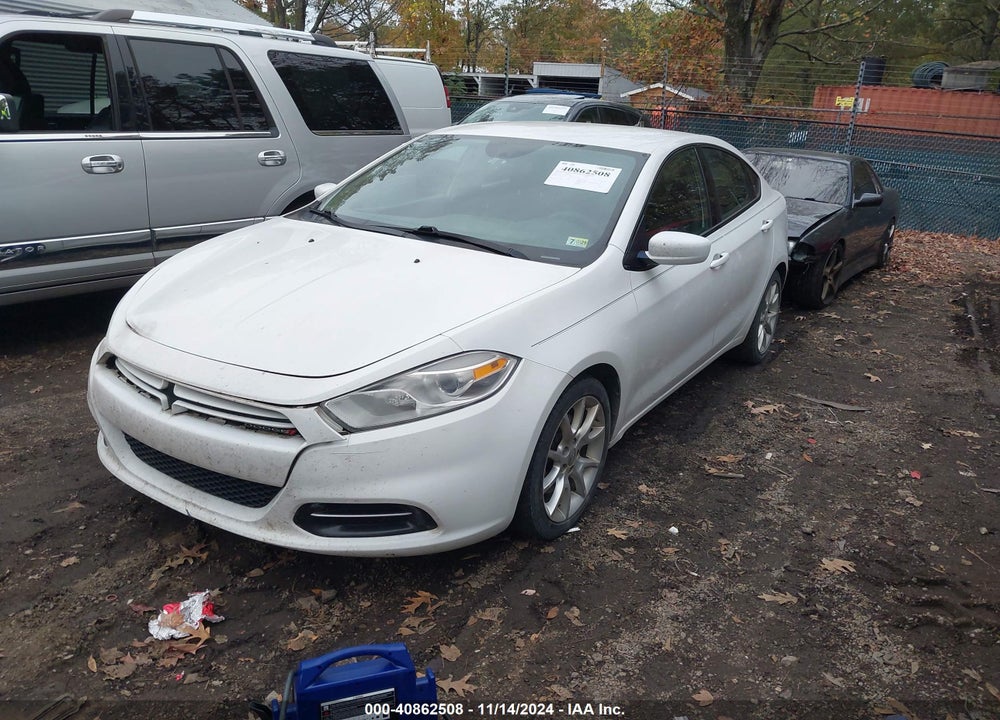 2013 DODGE DART SXT VIN: 1C3CDFBA5DD155270