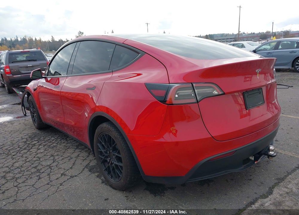 2021 TESLA MODEL Y LONG RANGE DUAL MOTOR ALL-WHEEL DRIVE VIN: 5YJYGAEE4MF200475