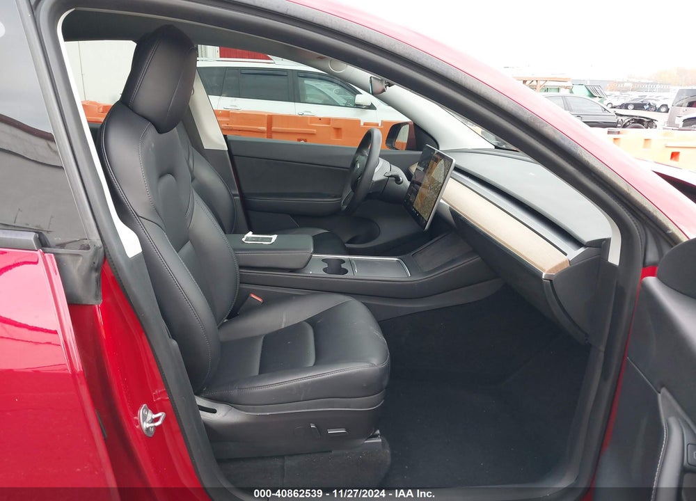 2021 TESLA MODEL Y LONG RANGE DUAL MOTOR ALL-WHEEL DRIVE VIN: 5YJYGAEE4MF200475