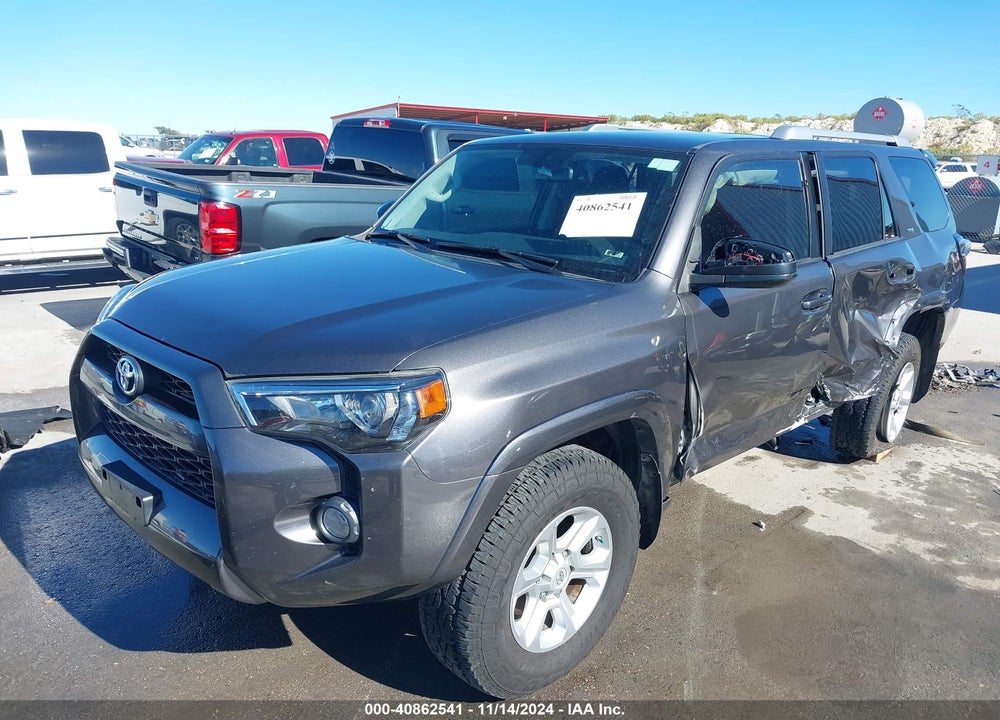 2018 TOYOTA 4RUNNER SR5 VIN: JTEBU5JR1J5604888