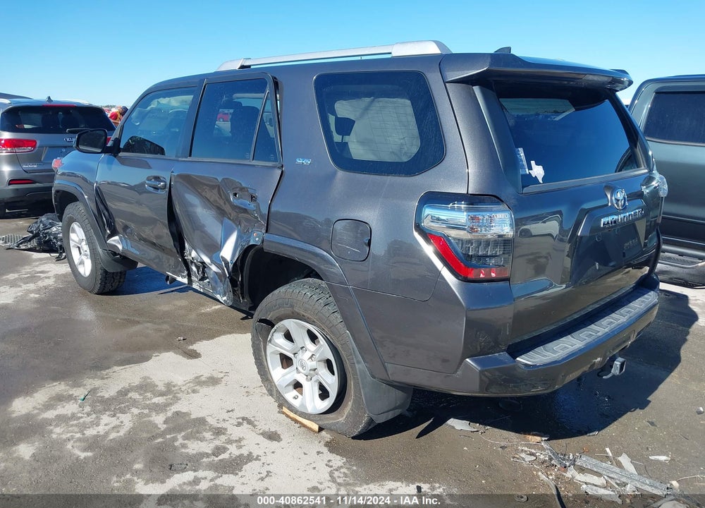 2018 TOYOTA 4RUNNER SR5 VIN: JTEBU5JR1J5604888
