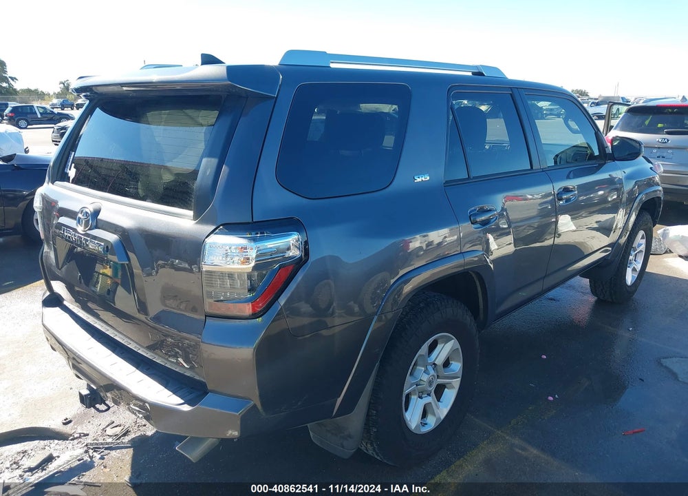 2018 TOYOTA 4RUNNER SR5 VIN: JTEBU5JR1J5604888