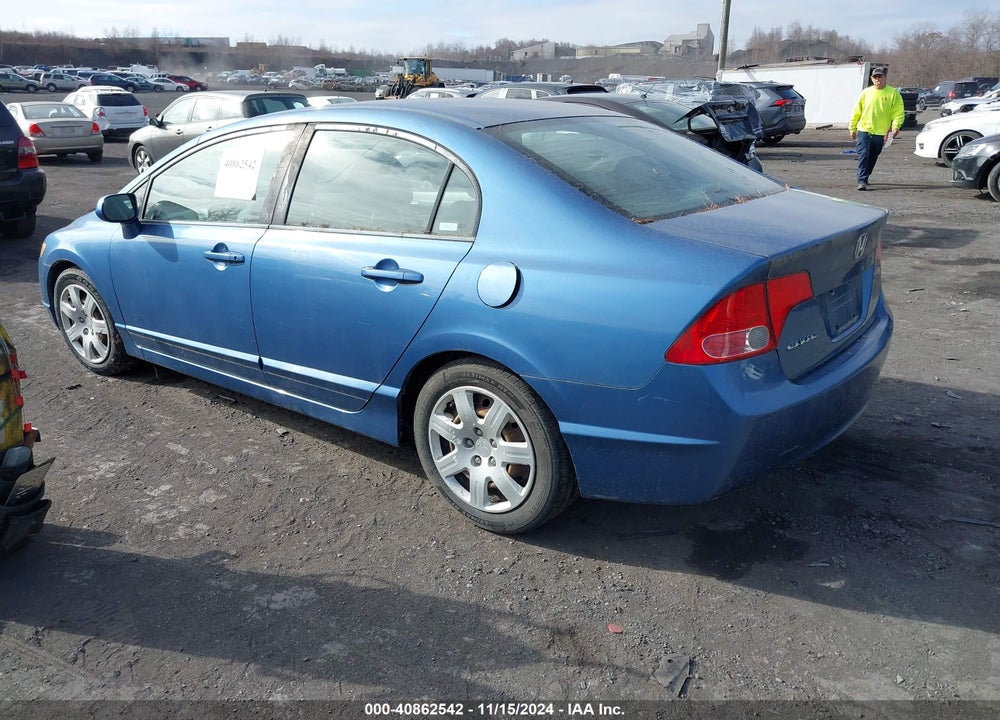 2008 HONDA CIVIC LX VIN: 1HGFA16508L044950