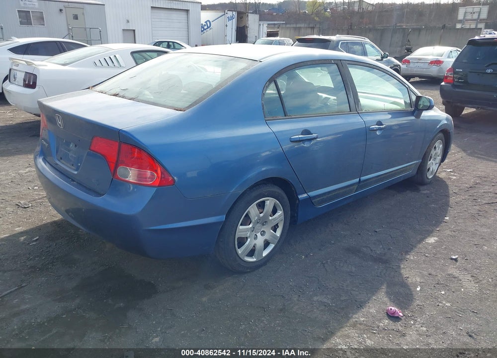 2008 HONDA CIVIC LX VIN: 1HGFA16508L044950