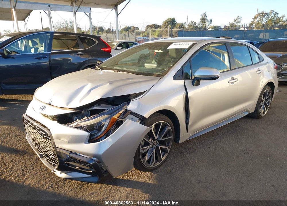 2022 TOYOTA COROLLA SE VIN: JTDS4MCE8N3500831