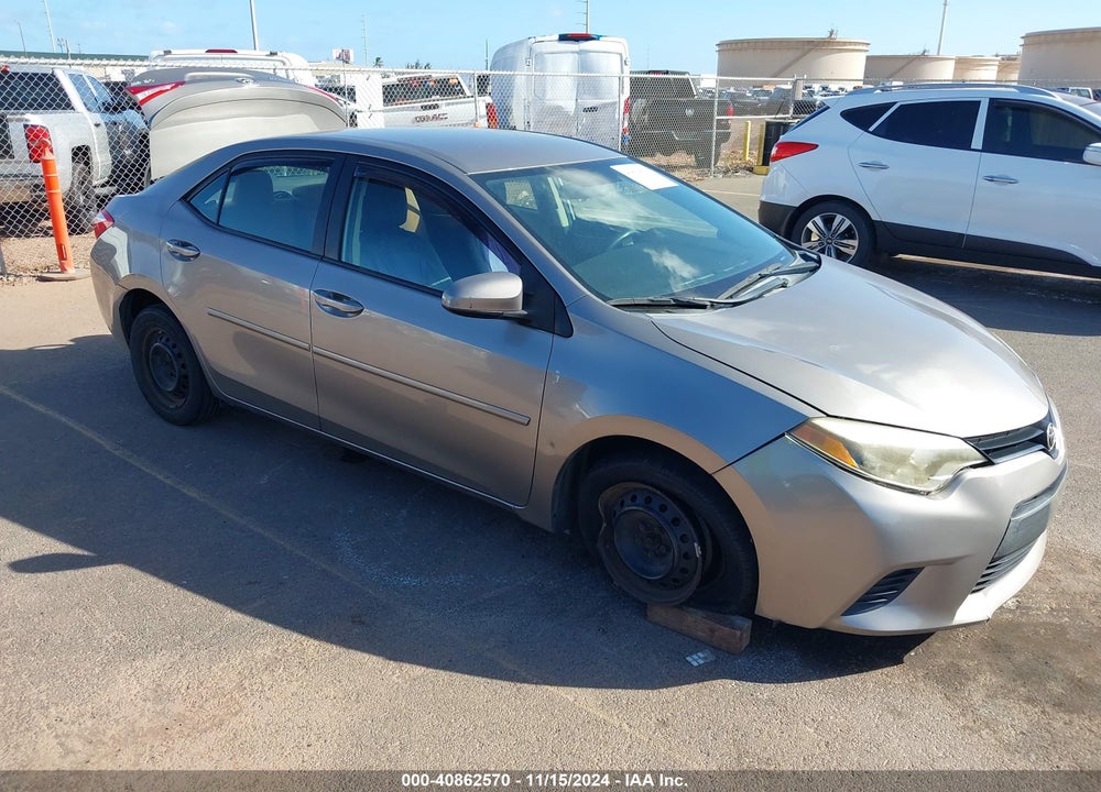 2014 TOYOTA COROLLA LE ECO/LE ECO PLUS/LE ECO PREMIUM VIN: 5YFBPRHE9EP037828
