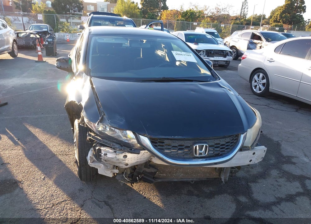 2013 HONDA CIVIC LX VIN: 19XFB2F57DE283965