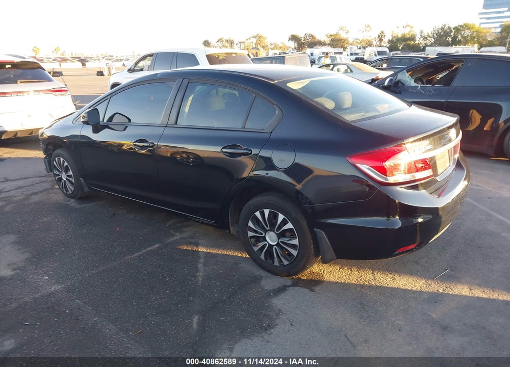 2013 HONDA CIVIC LX VIN: 19XFB2F57DE283965