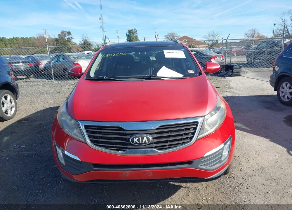 2013 KIA SPORTAGE EX VIN: KNDPCCA22D7473144