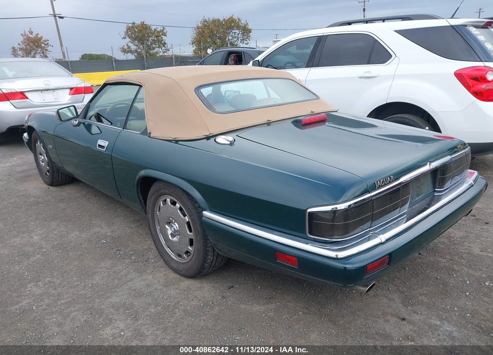 1996 JAGUAR XJS 2+2 VIN: SAJNX2746TC223640