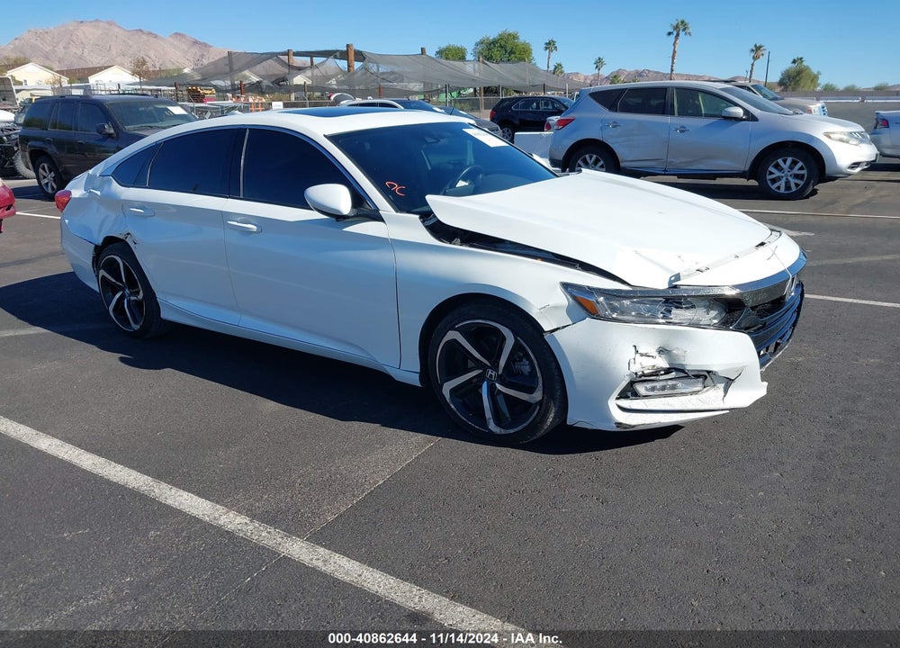 2019 HONDA ACCORD SPORT 2.0T VIN: 1HGCV2F37KA001382
