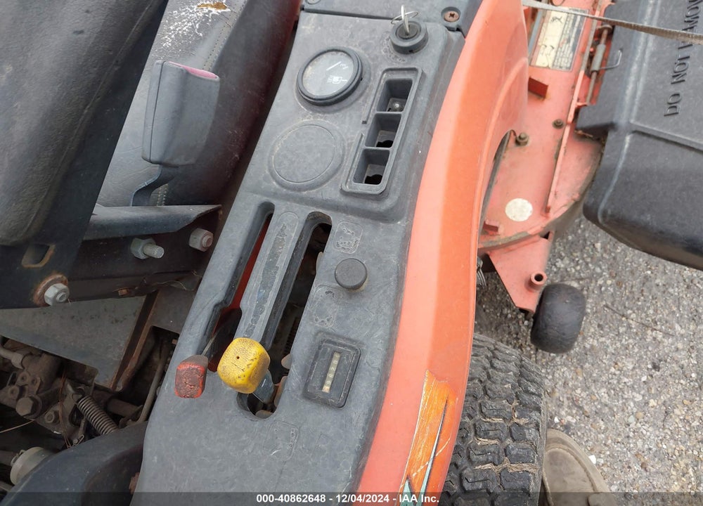 2009 KUBOTA ZG222 MOWER VIN: 12868