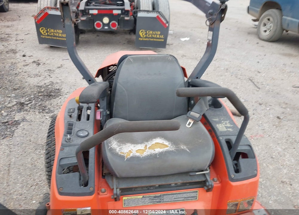 2009 KUBOTA ZG222 MOWER VIN: 12868