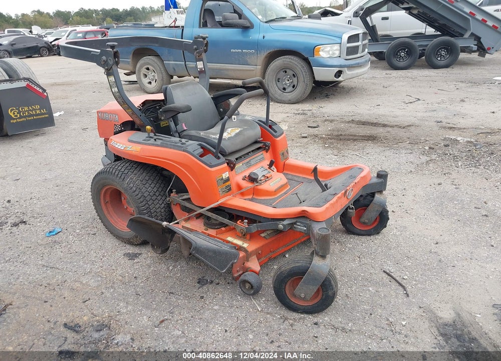 2009 KUBOTA ZG222 MOWER VIN: 12868