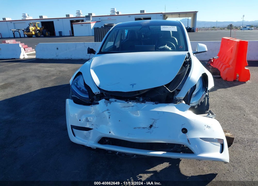 2021 TESLA MODEL Y LONG RANGE DUAL MOTOR ALL-WHEEL DRIVE VIN: 5YJYGDEE7MF094346