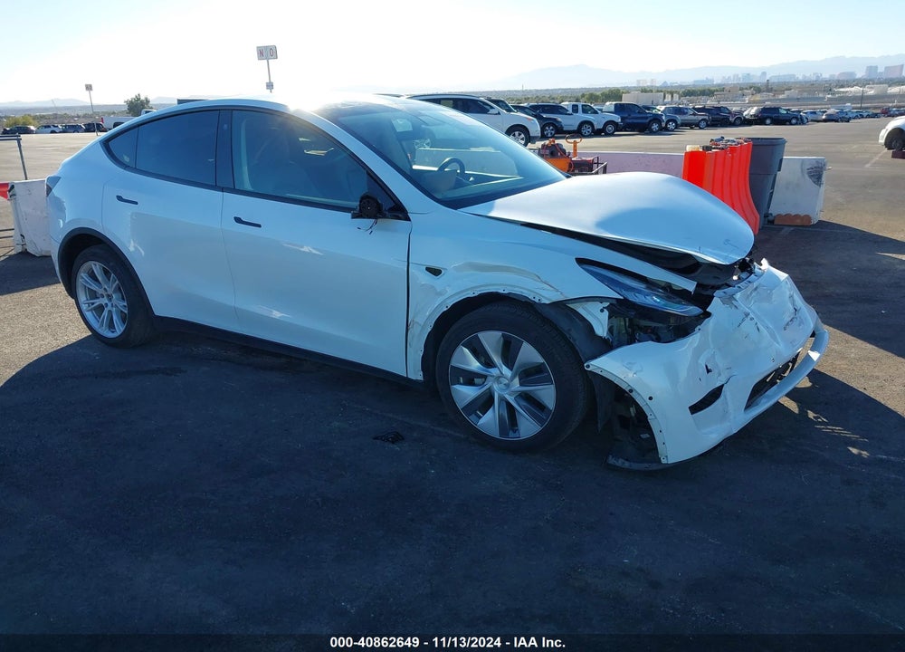 2021 TESLA MODEL Y LONG RANGE DUAL MOTOR ALL-WHEEL DRIVE VIN: 5YJYGDEE7MF094346