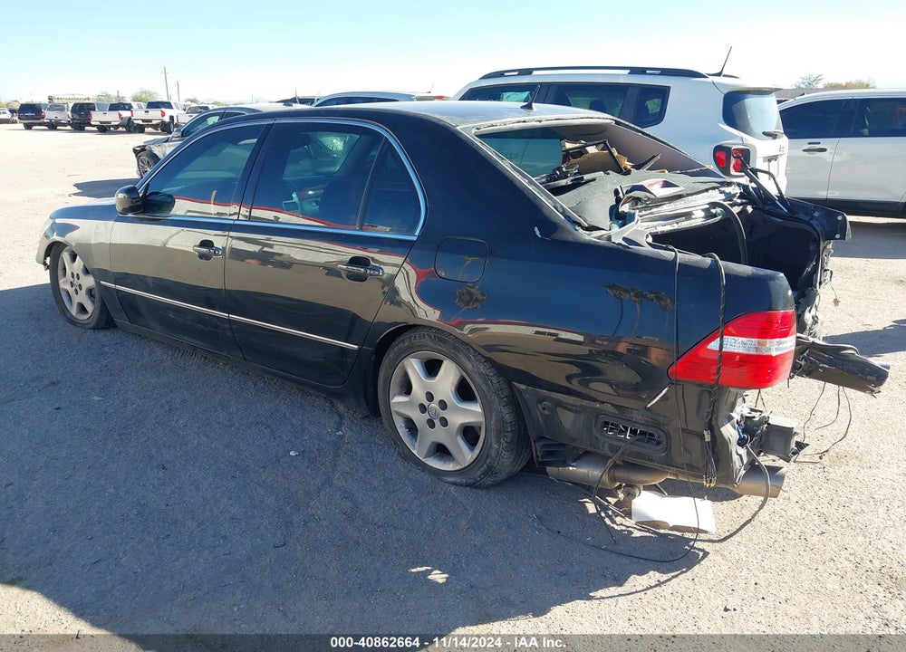 2004 LEXUS LS 430 VIN: JTHBN36F940142245