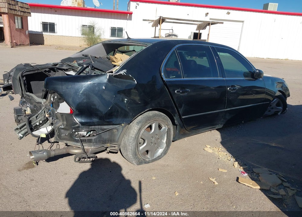 2004 LEXUS LS 430 VIN: JTHBN36F940142245