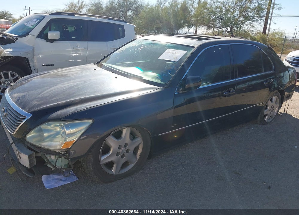 2004 LEXUS LS 430 VIN: JTHBN36F940142245