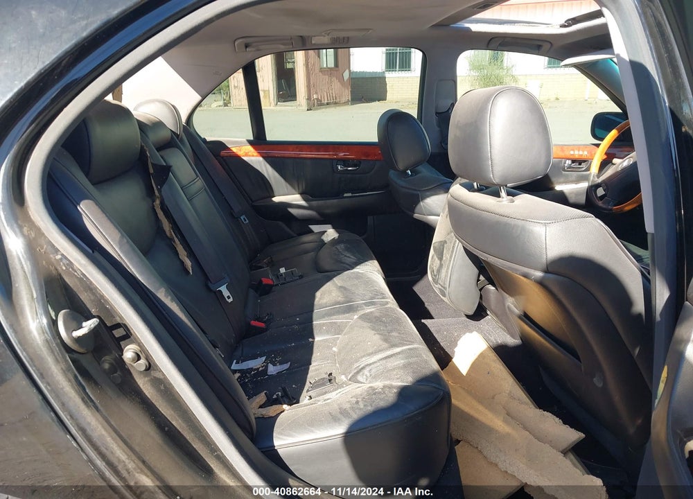 2004 LEXUS LS 430 VIN: JTHBN36F940142245