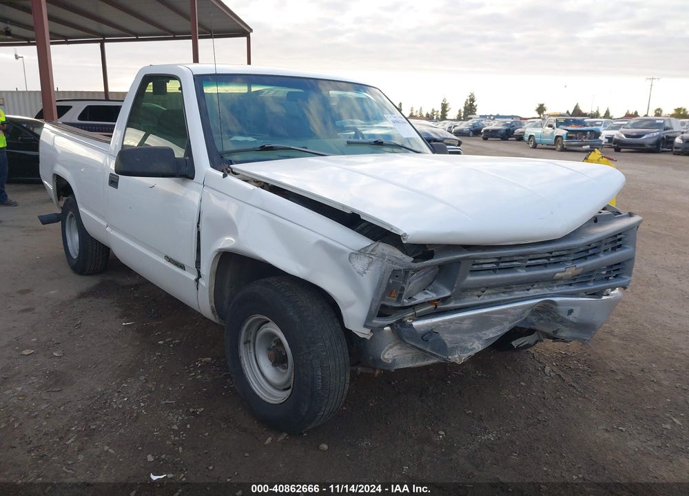 1997 CHEVROLET C1500 FLEETSIDE W/T VIN: 1GCEC14WXVZ130047