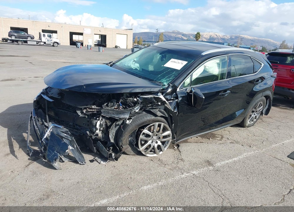 2016 LEXUS NX 200T VIN: JTJBARBZ5G2061023