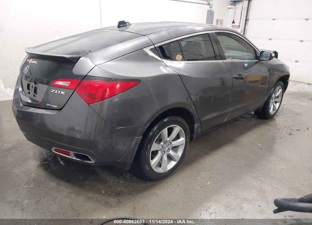 2010 ACURA ZDX VIN: 2HNYB1H6XAH502694