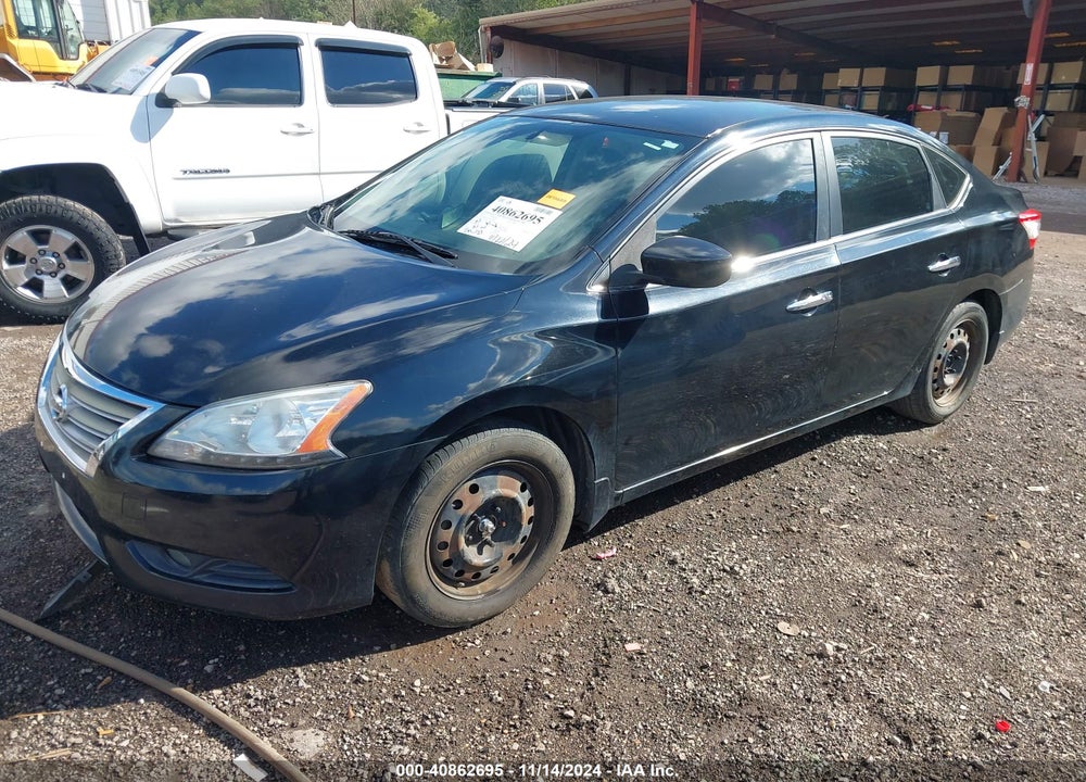 2013 NISSAN SENTRA SV VIN: 3N1AB7AP9DL619243