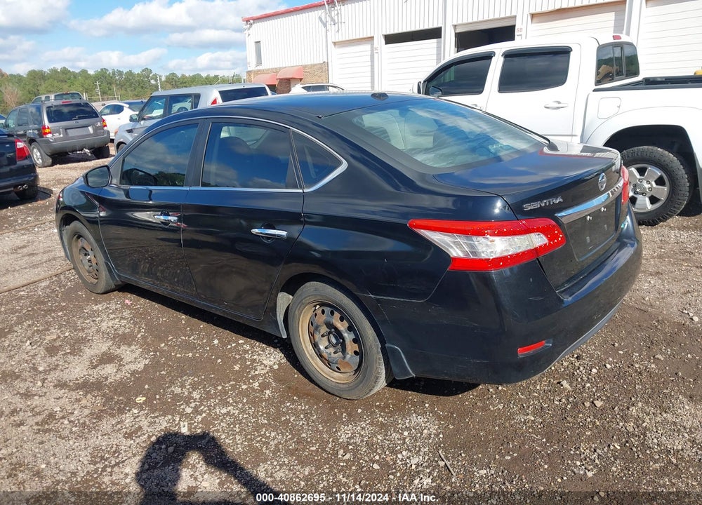 2013 NISSAN SENTRA SV VIN: 3N1AB7AP9DL619243