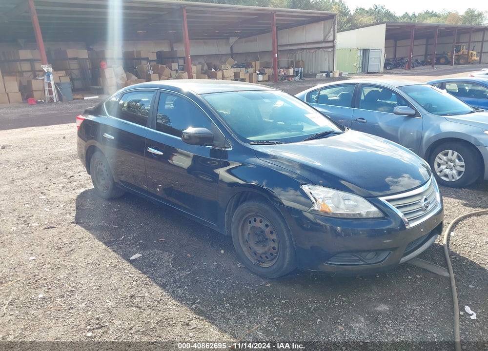 2013 NISSAN SENTRA SV VIN: 3N1AB7AP9DL619243