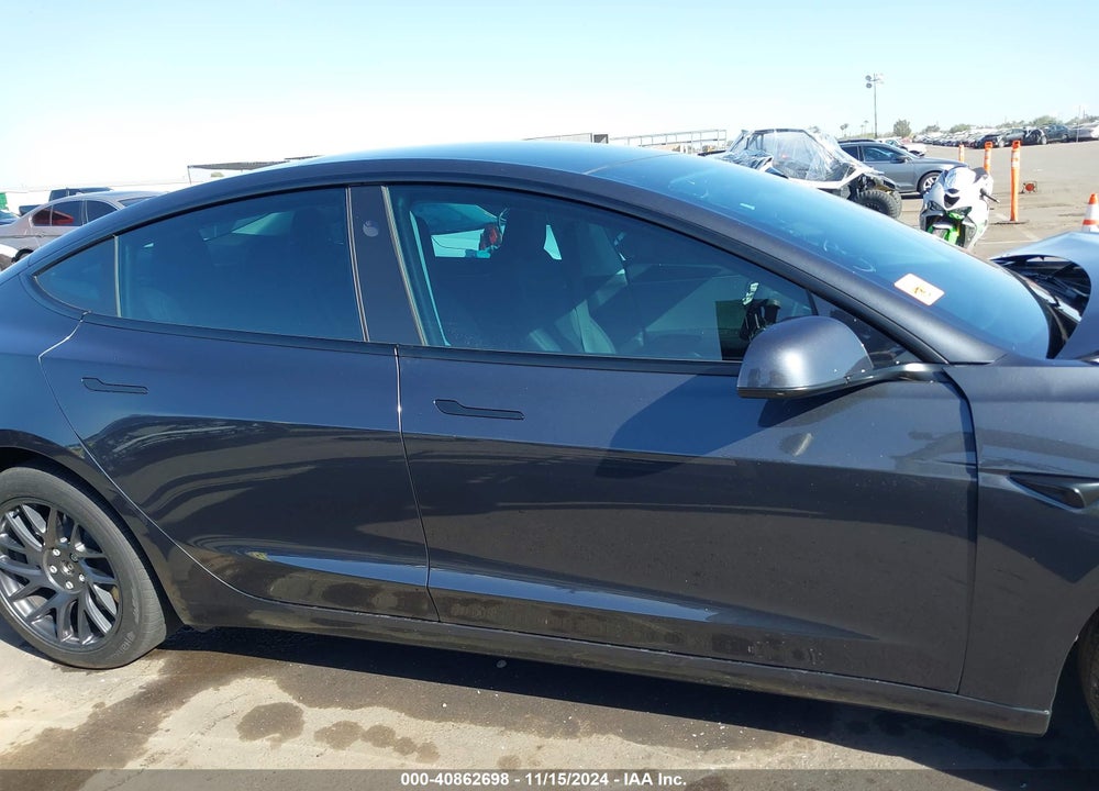 2024 TESLA MODEL 3 REAR-WHEEL DRIVE VIN: 5YJ3E1EA6RF727891