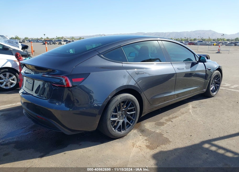 2024 TESLA MODEL 3 REAR-WHEEL DRIVE VIN: 5YJ3E1EA6RF727891
