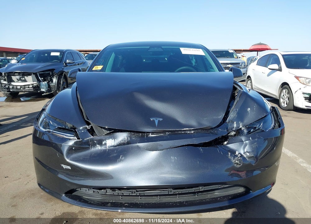 2024 TESLA MODEL 3 REAR-WHEEL DRIVE VIN: 5YJ3E1EA6RF727891