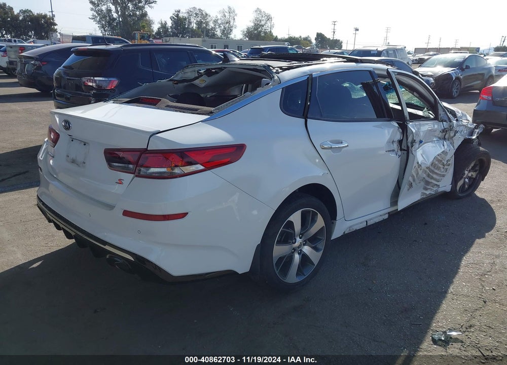 2020 KIA OPTIMA S VIN: 5XXGT4L35LG417135
