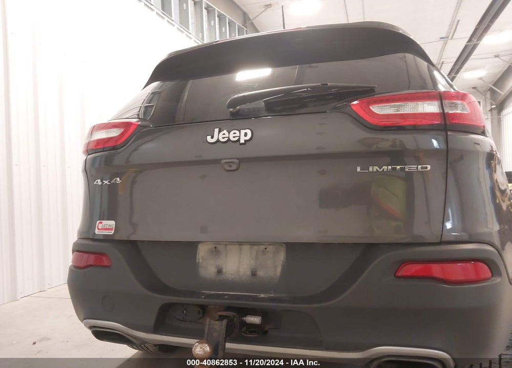 2016 JEEP CHEROKEE LIMITED VIN: 1C4PJMDS2GW234713