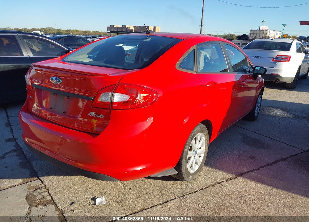 2012 FORD FIESTA SE VIN: 3FADP4BJ1CM115210