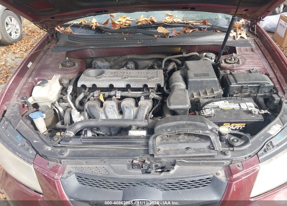 2010 HYUNDAI SONATA GLS VIN: 5NPET4AC6AH636388