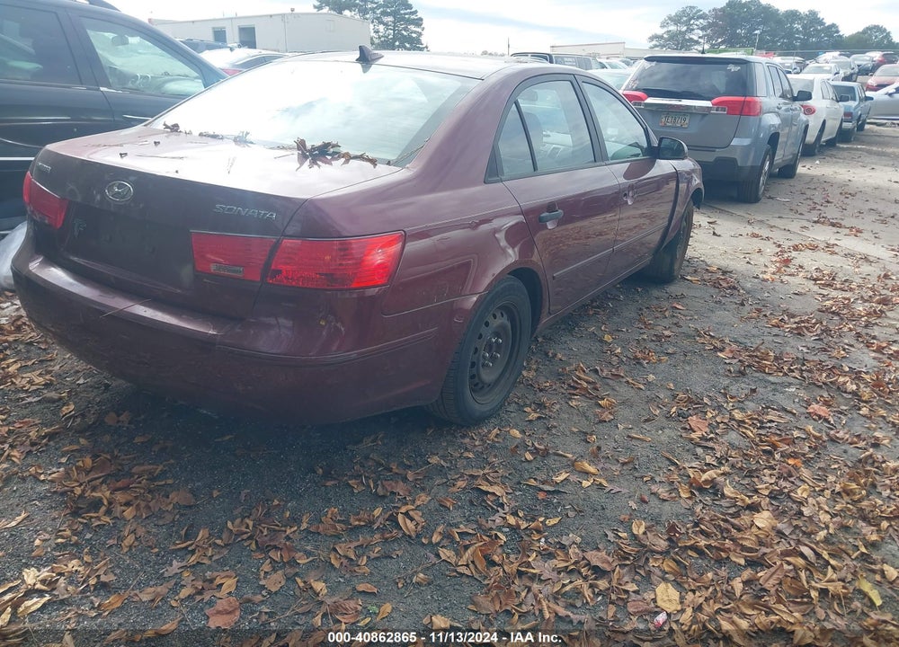 2010 HYUNDAI SONATA GLS VIN: 5NPET4AC6AH636388