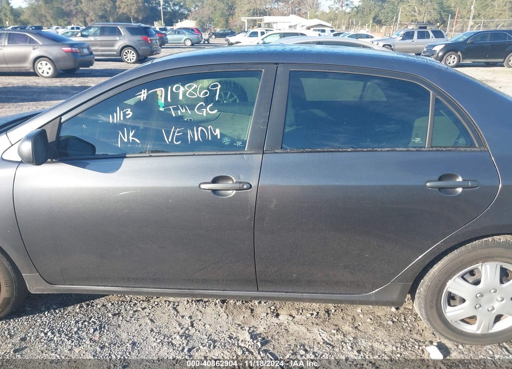 2011 TOYOTA COROLLA LE VIN: 2T1BU4EEXBC719869