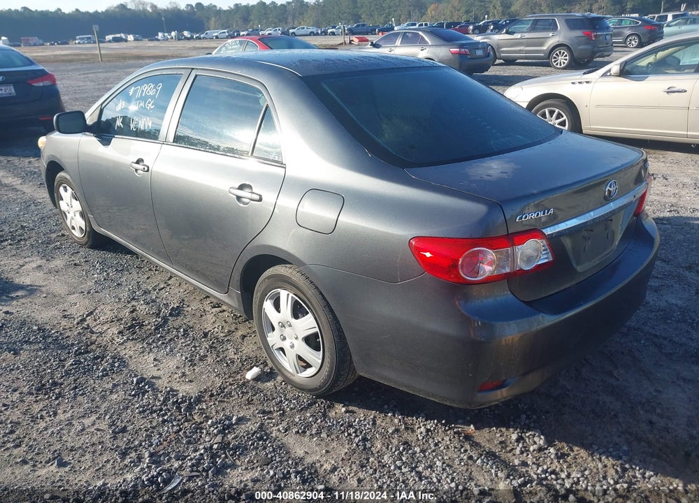 2011 TOYOTA COROLLA LE VIN: 2T1BU4EEXBC719869